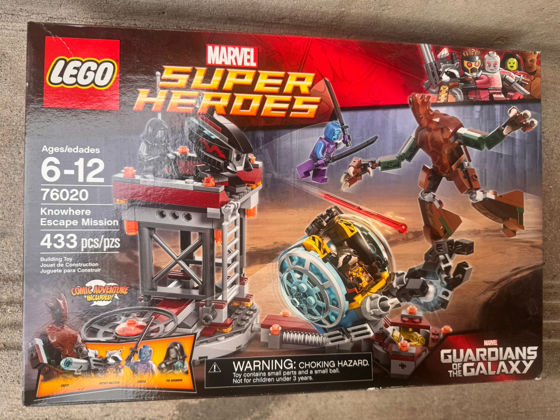Lego Marvel Superhero Set Guardian's Of The Galaxy