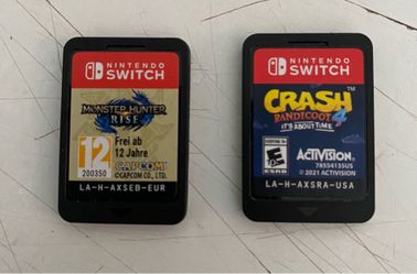 Monster Hunter Rise & Crash Bandicoot 4 Nintendo Switch