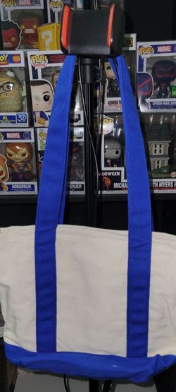 Donald canvas tote bag. Bought at Disneyland.