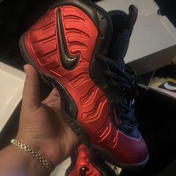 University Red Foam Posite (Gs)