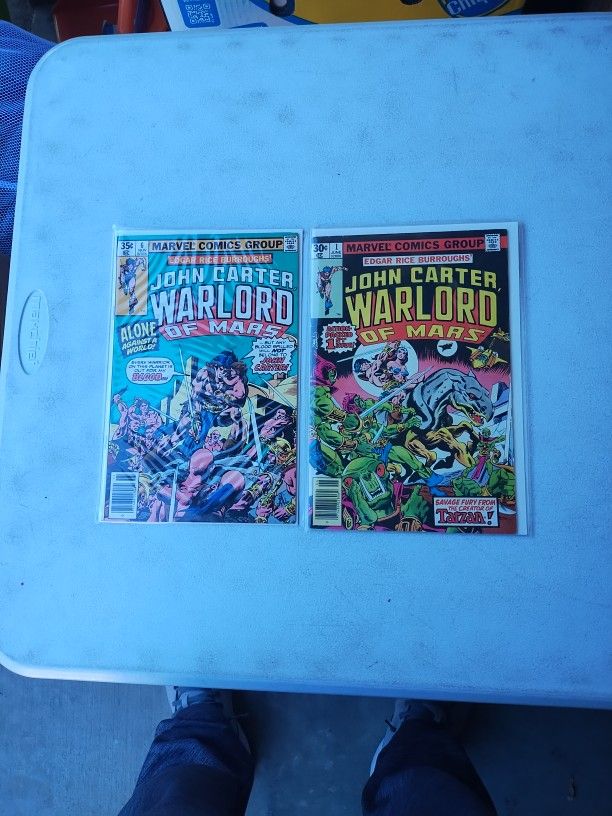 Old Cómics John Carter WarLord Of Mars(2)