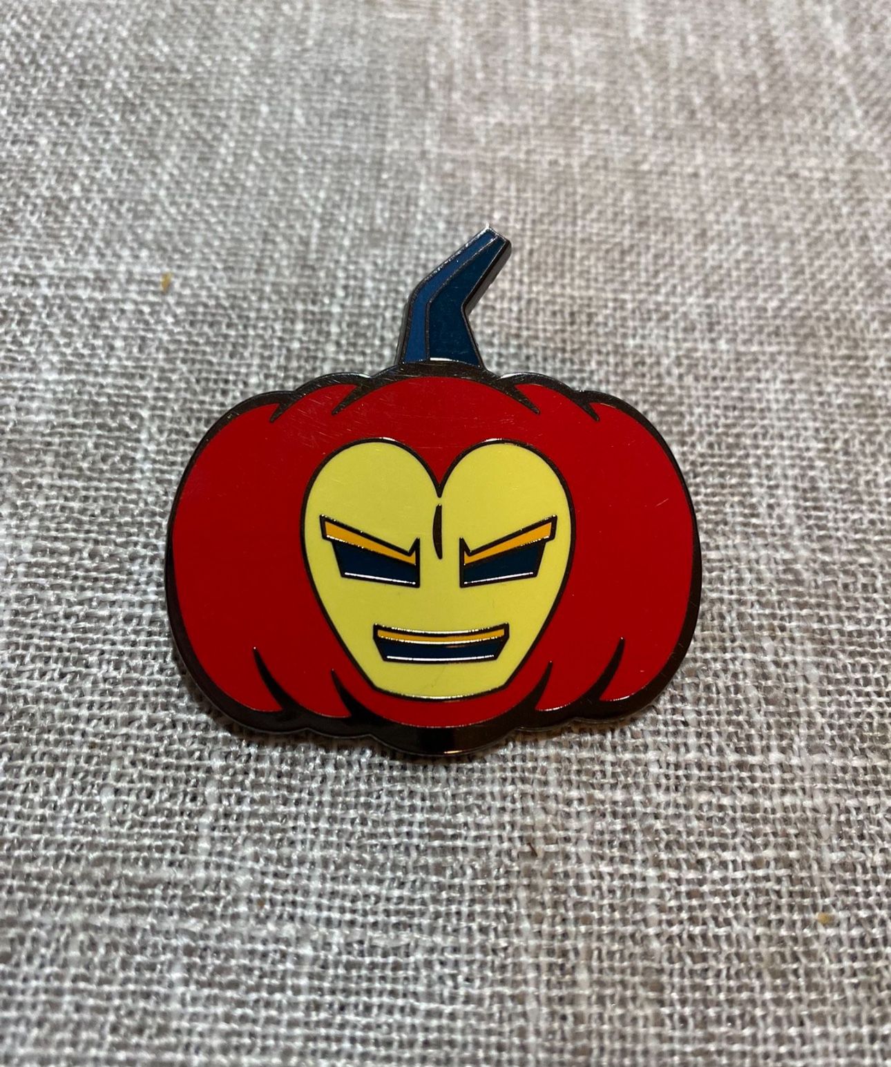 New Disney Marvel Iron Man Pumpkin Pin