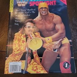 Wrestling Spotlight Magazine Vol 22 Jimmy Hart Hulk Hogan Posters Attached!