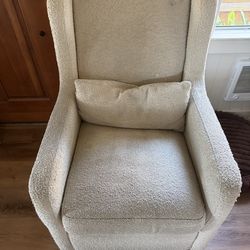 Davinci boucle swivel glider