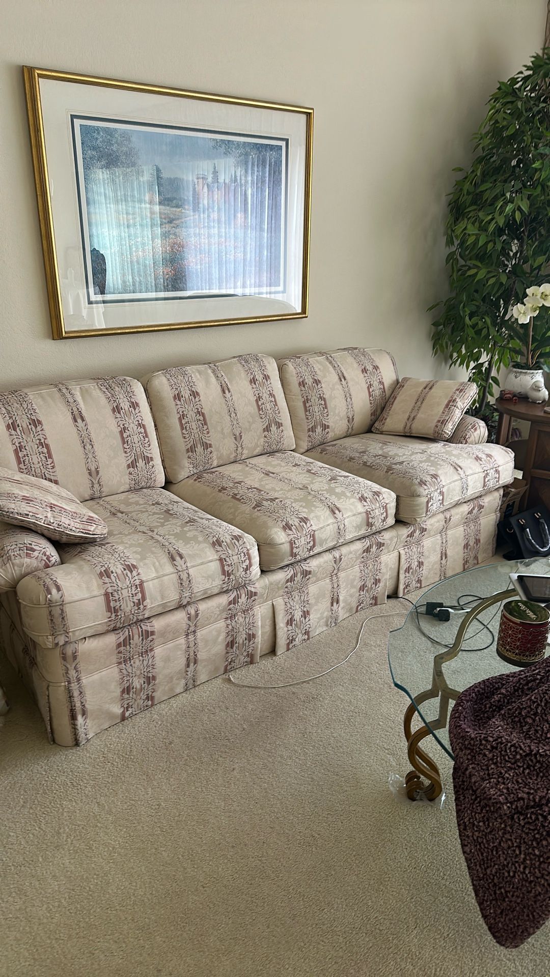Couch and Loveseat 