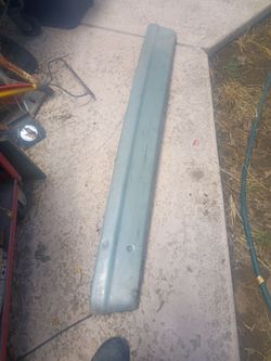 Fox body rear bumber reinforcement