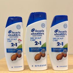 Head & Shoulders 2-in-1 shampoo 12.5 and 20.7 oz: 3 for $15