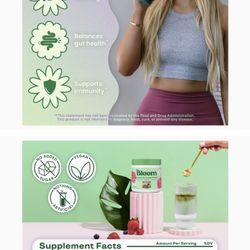 Bloom Nutrition Super Greens Powder Smoothie & Juice Mix - Probiotics for Digestive Health & Bloating Relief for Women, Digestive Enzymes with Superfo