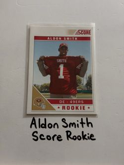 Aldon Smith San Francisco 49ers All-Pro DE Score Rookie Card.