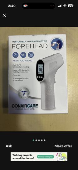 NEW Conaircare Infrared Forehead Thermometer ITH93