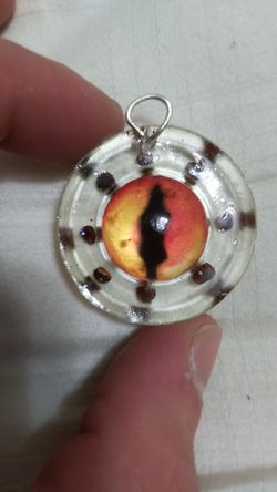 Eye ball pendant