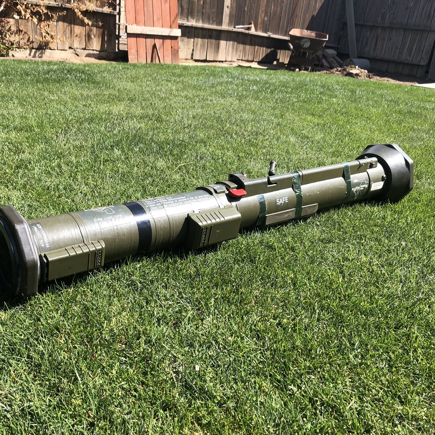 Demilitarized AT4 Rocket Launcher