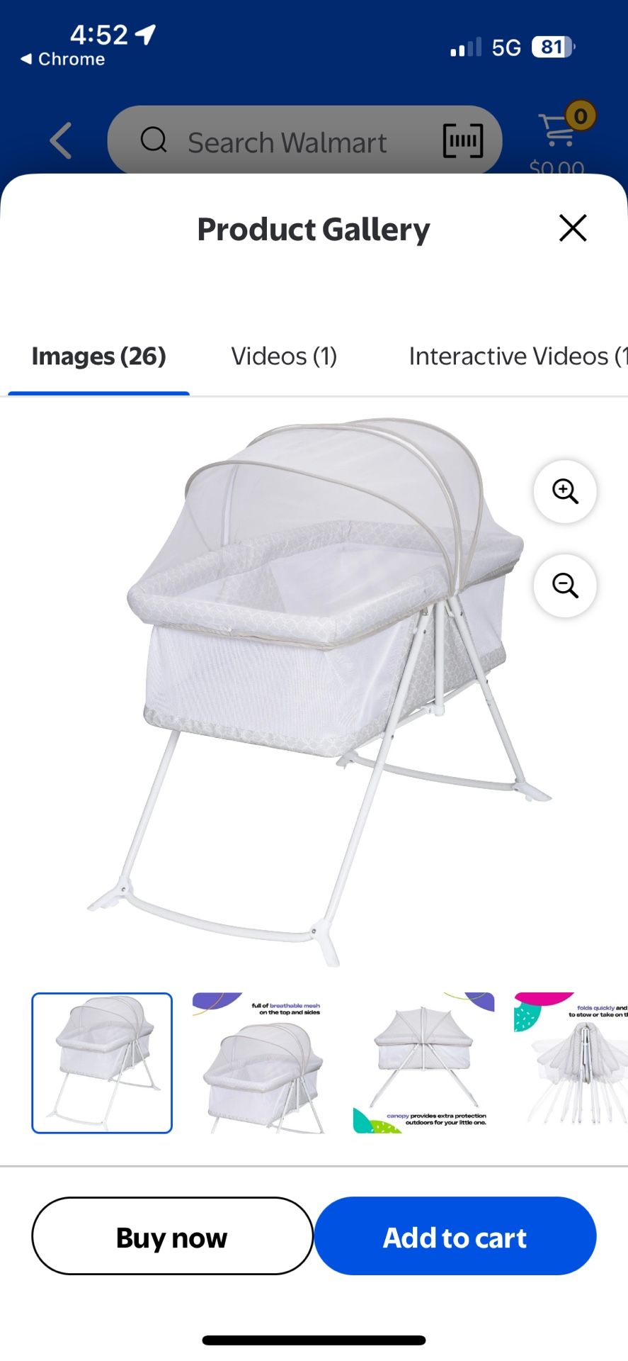 NEW and Sealed Cosco Bassinet