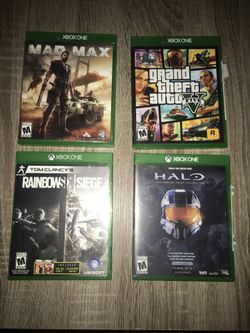 Pre-owned Xbox one games