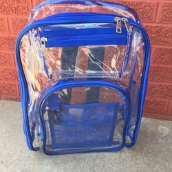 New Clear School Backpack 