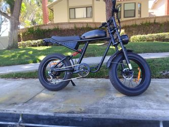 E Bike fat tire Moped