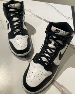 Nike Dunk High Retro Panda Black White Men’s Size 10.5 DD1399-105 Clean • Nike Replacement Box