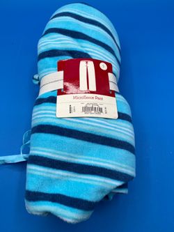 Kohl’s women S blue striped microfleece pajama pants