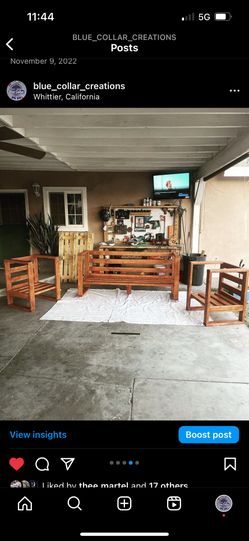 Custom Made Patio Furniture (Made To Order)