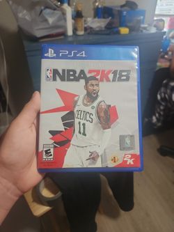 Selling NBA2K18 for ps4