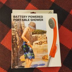 Battery Powered Portable Shower