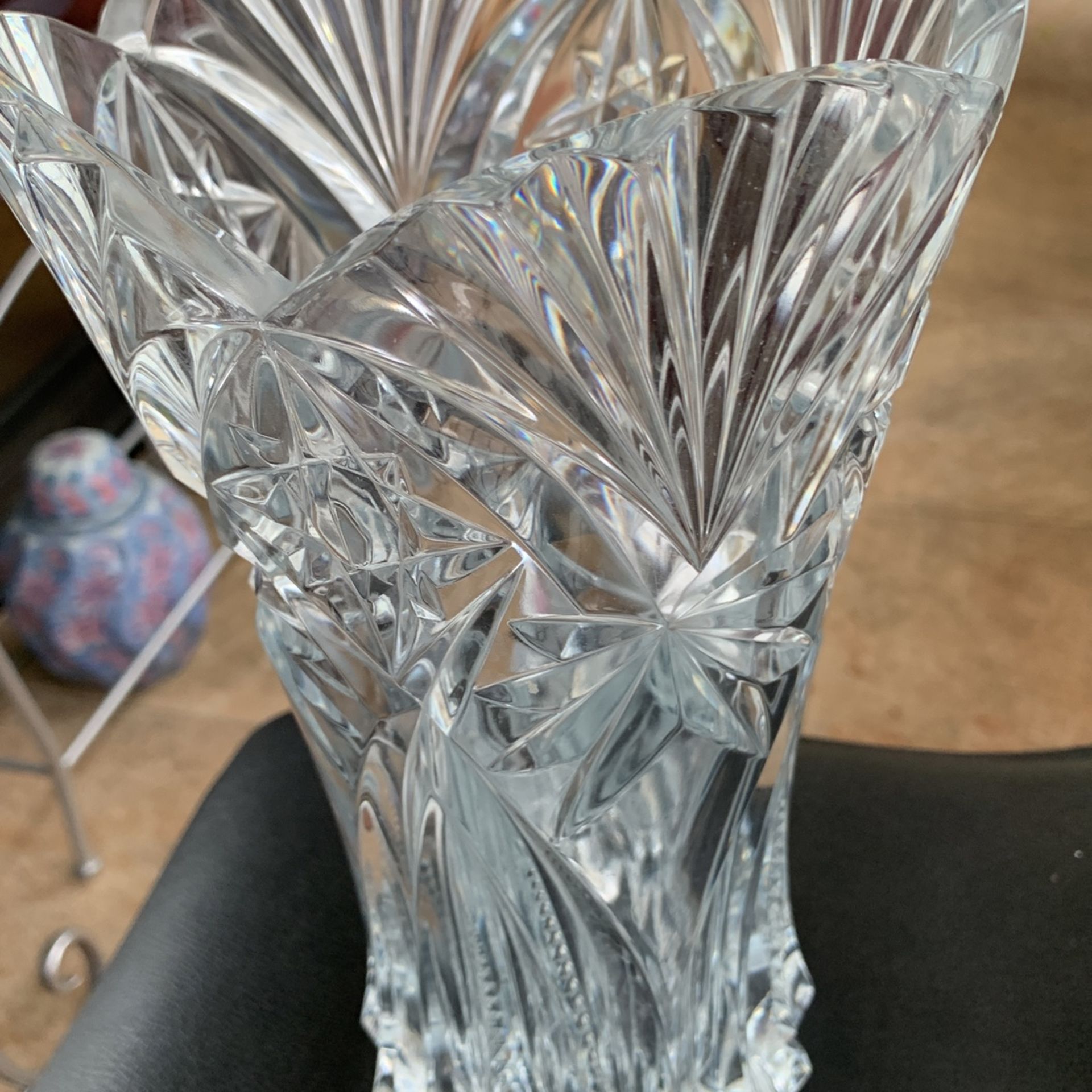 Beautiful big Waterford crystal vase