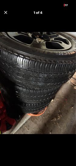 Michelin lattitude tour 245/60R18 105T set