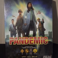 New Sealed- PANDEMIC Game By Zman