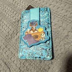 NWT Buckle Down Disney Cardholder - Stitch as Aladdin Scene