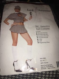 Detective girl costume