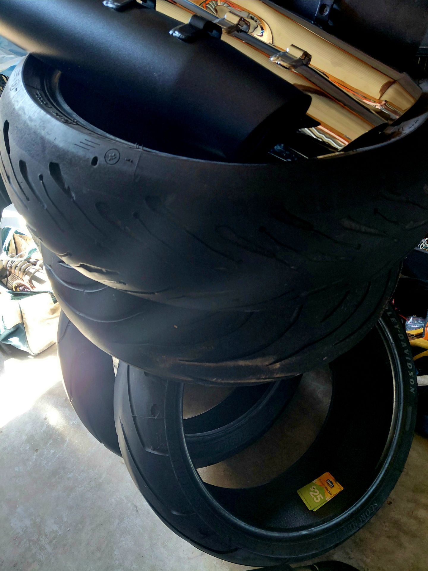 Harley Davidson tires