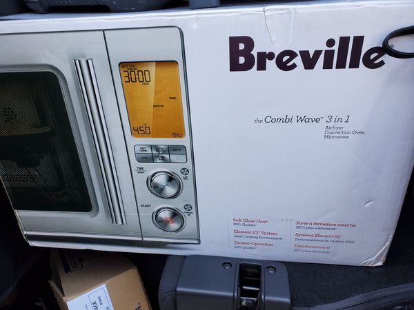 breville 3 in 1 convection microwave