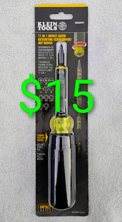 Klein Tools 11-in-1 Ratcheting Screwdriver/Nut Driver