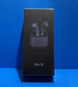 TWS PRO 5 WIRELESS EARBUDS (BLACK)
