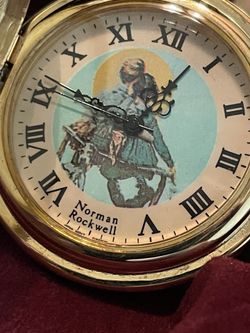 Norman rockwell top pocket watch
