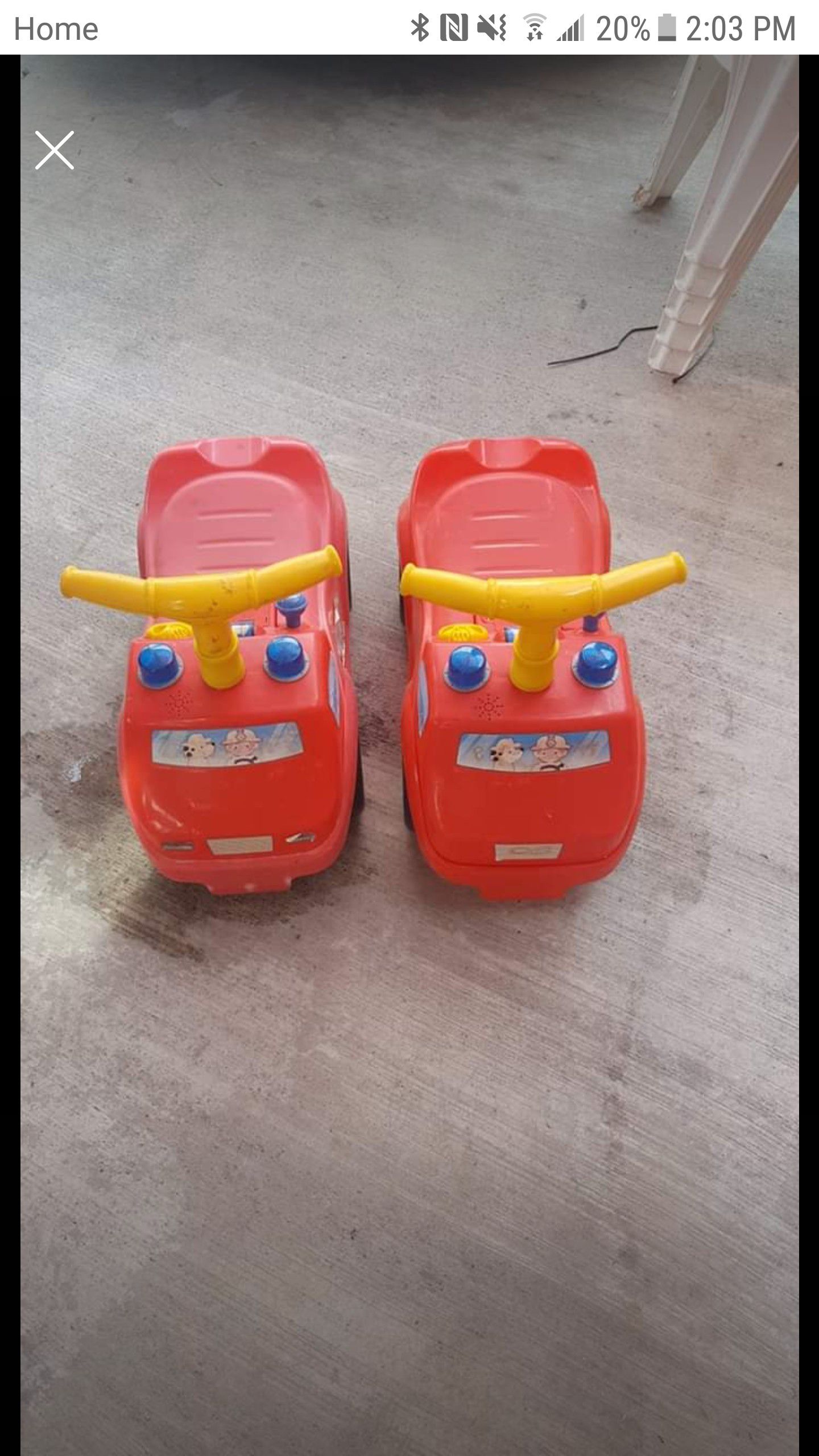 Toddler cars