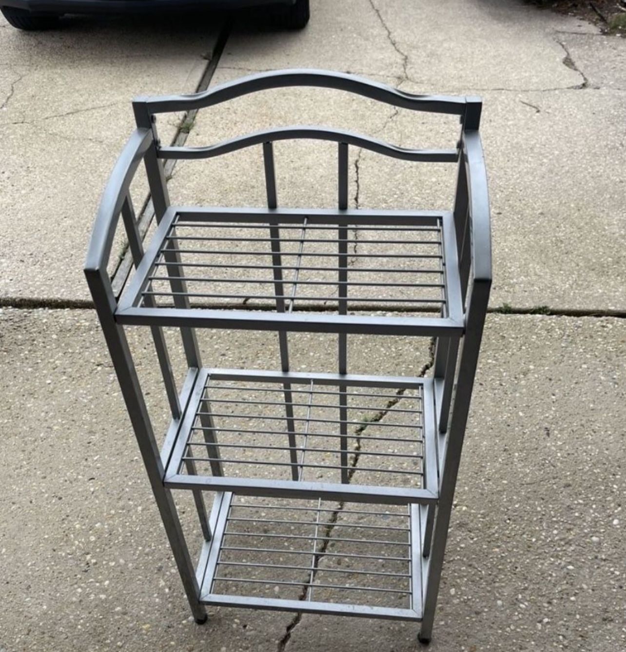 3 Tier Metal Storage Rack For Bathroom Etc 