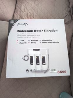 Frizzlife undersink water Filtration System