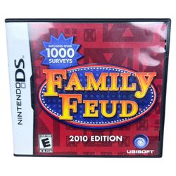 Family Feud -- 2010 Edition (Nintendo DS, 2009) Complete w/ Manual + Inserts CIB