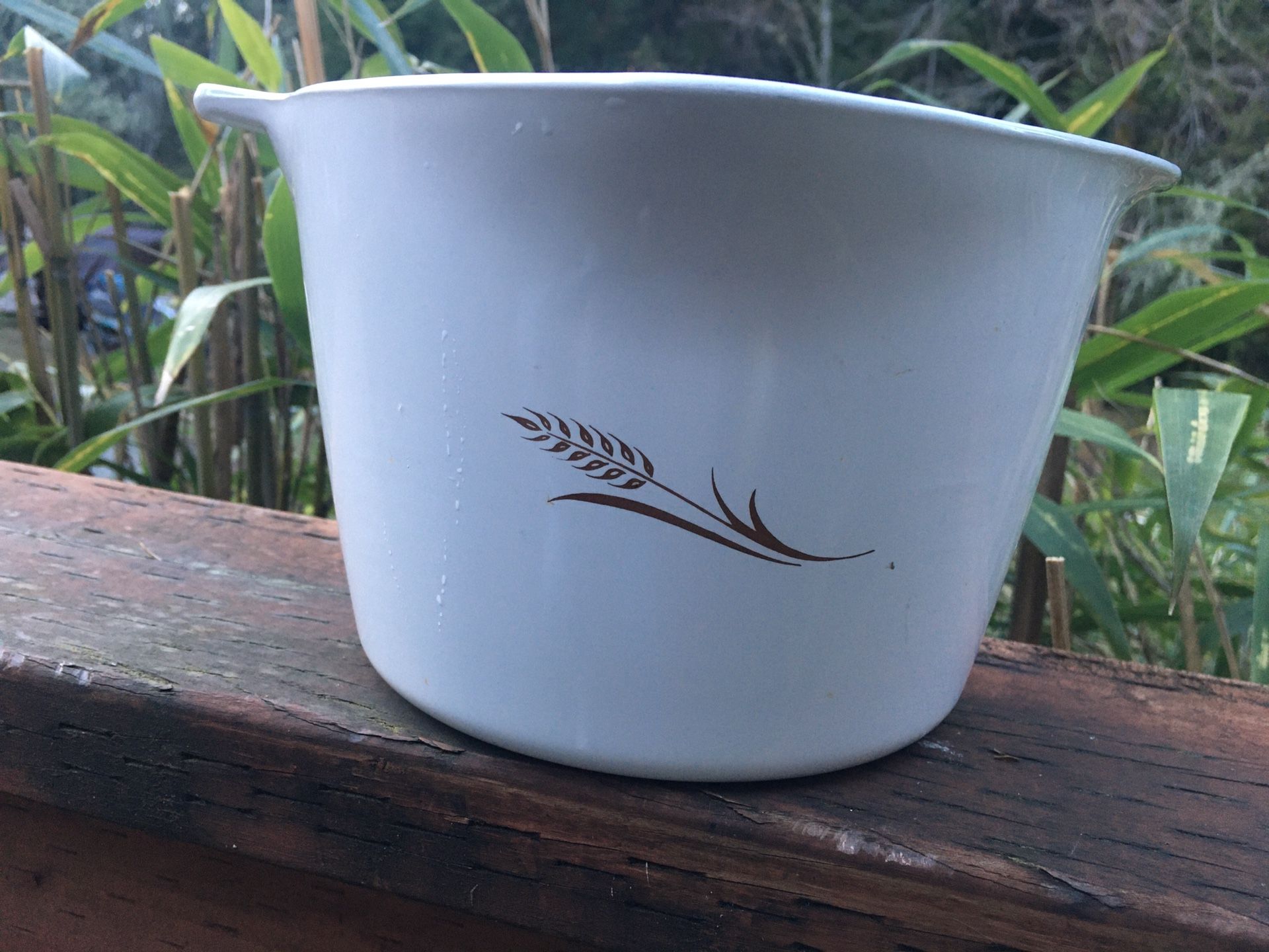 Vintage Corning Ware "Wheat" 1 Quart SauceMaker (4 Cups / 32oz) Stovetop