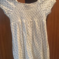 Polka-dots dress (kids size 7-8)