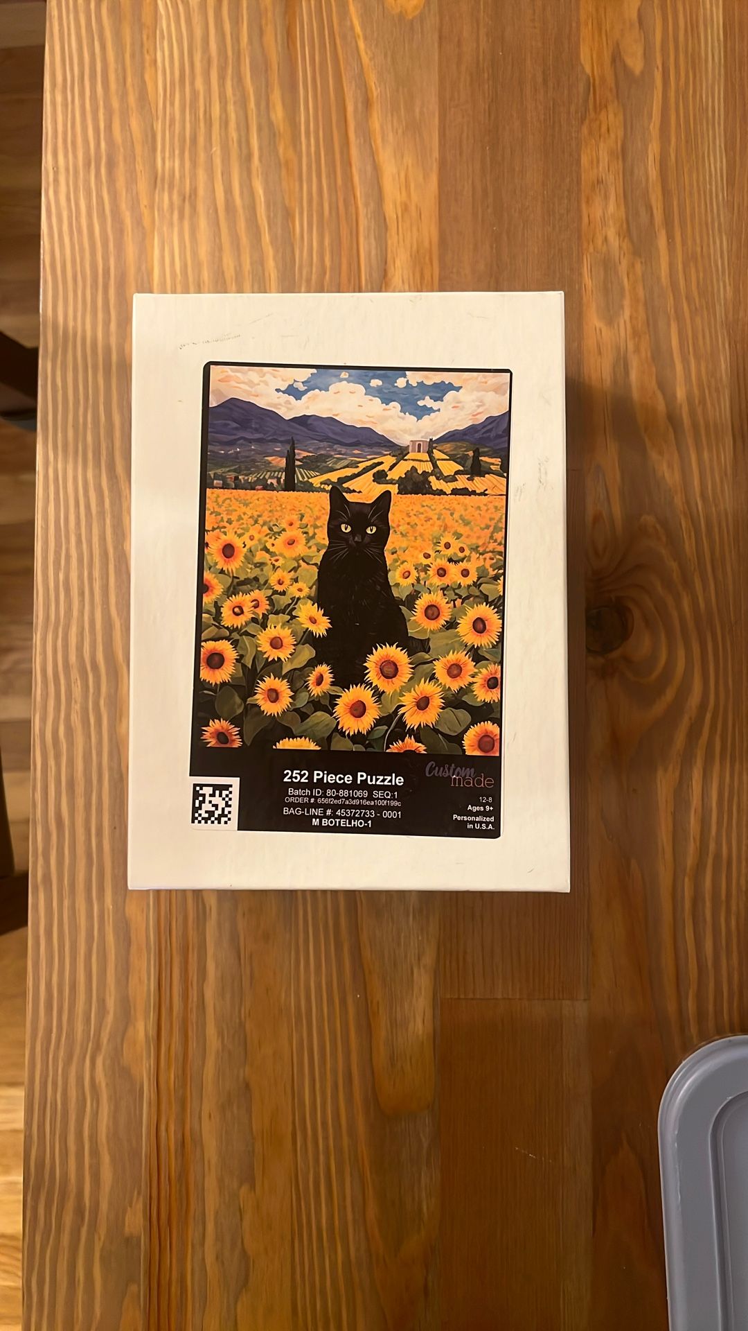 250 Piece Cat Puzzle