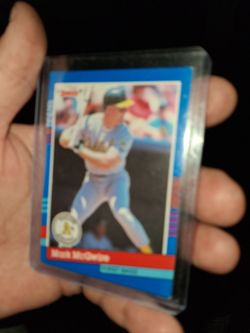 MARK MCGWIRE OAKLAND A"S