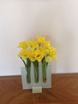 Mikasa vase. Flowers not included