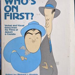 Who’s on first?  Verbal and visual gems from the films of Abbott and Costello Hardcover Coffee Table Book