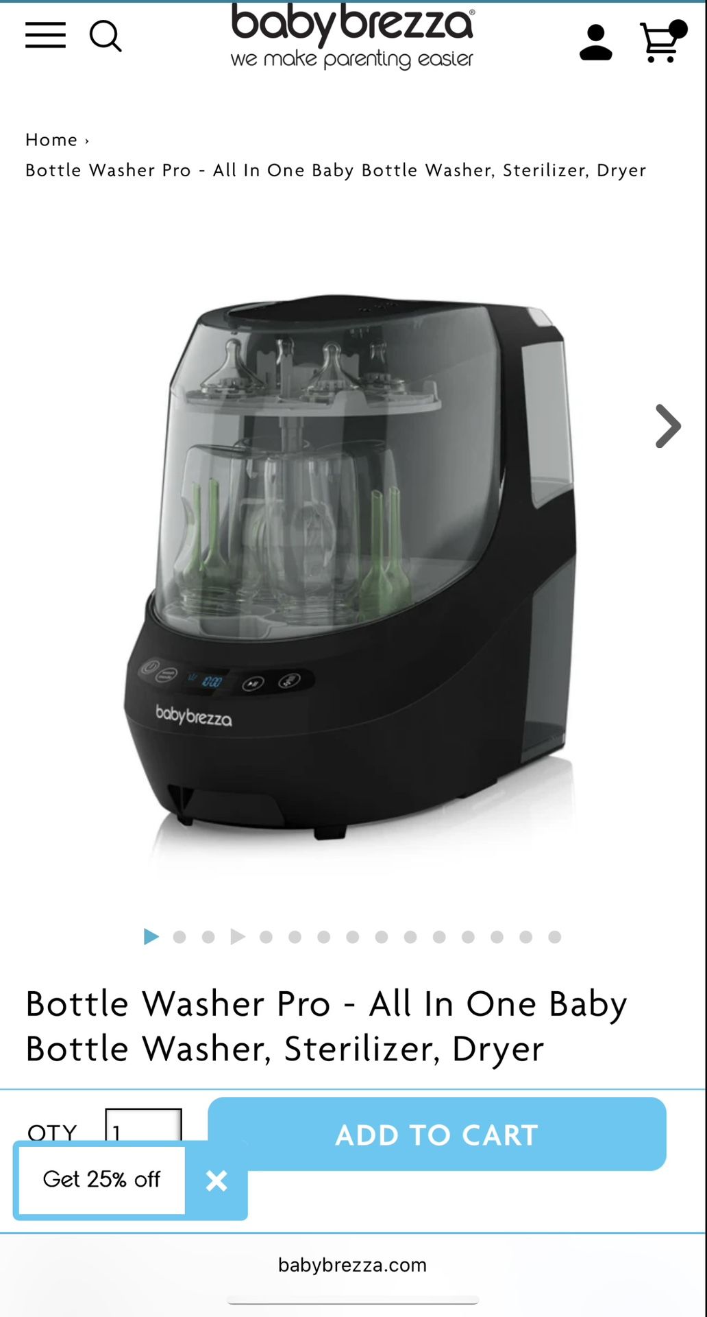 Baby Breeza Baby Washer