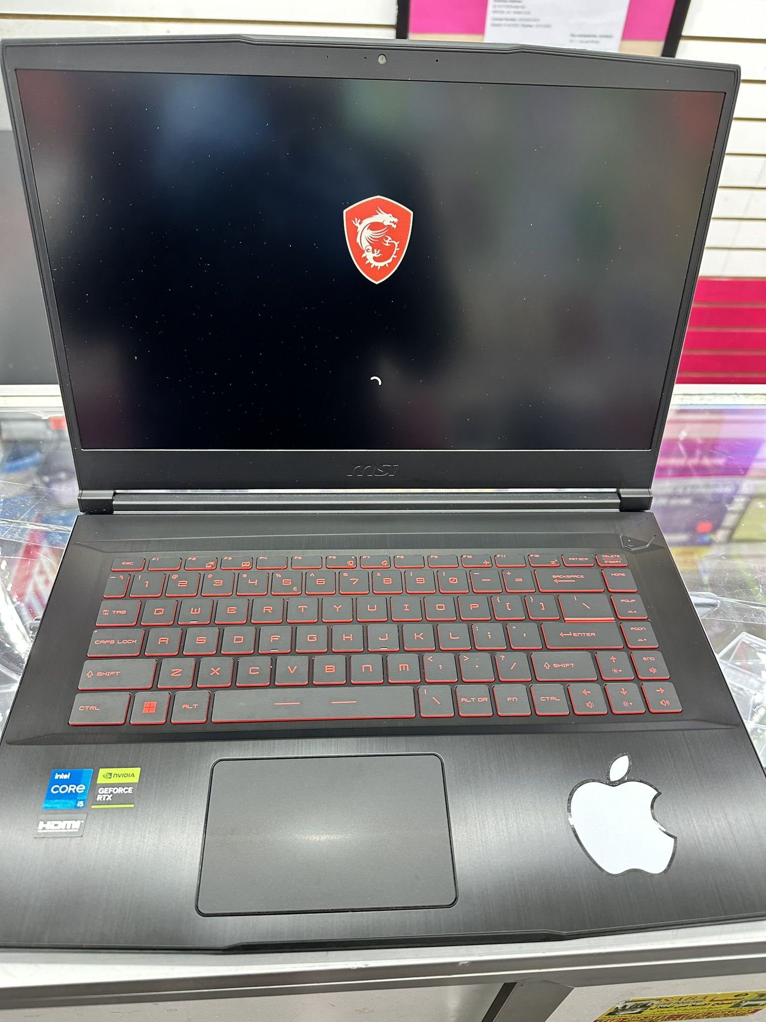MSI GF63 Thin 11UC-1276US 15.6" Gaming Laptop, 144Hz, Intel Core i5-11500H, NVIDIA GeForce RTX 3050