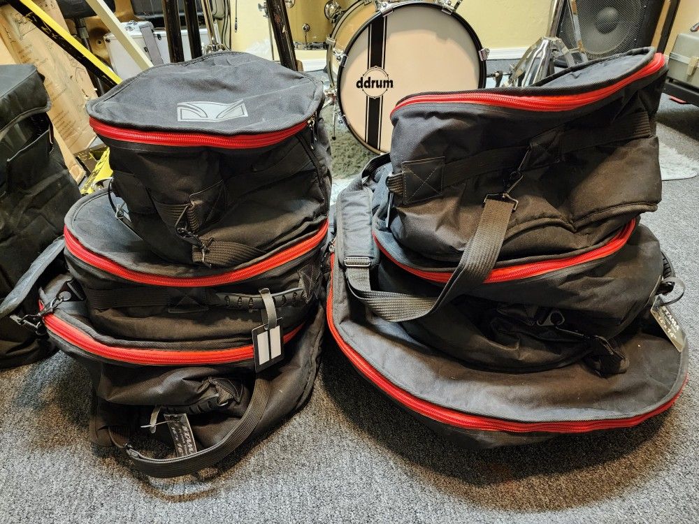 Tama 6 Piece Drum Cases Set
