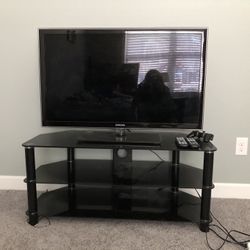 Tv Stand and samsung TV