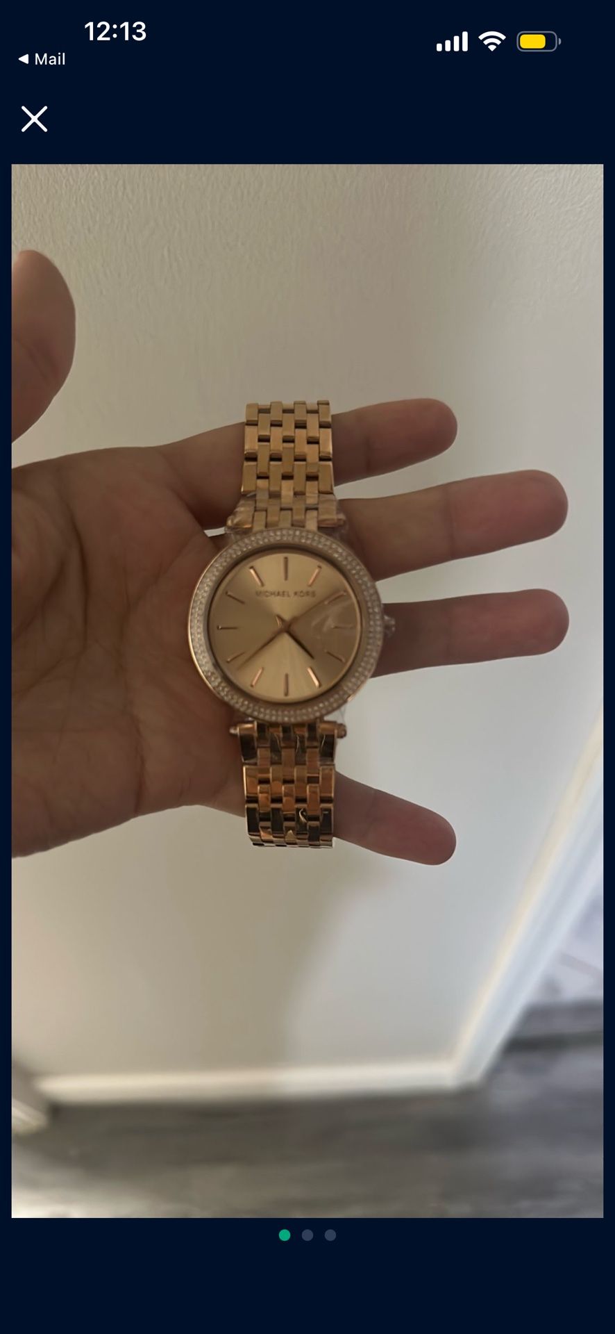 New Rose Gold Michael Kors Watch